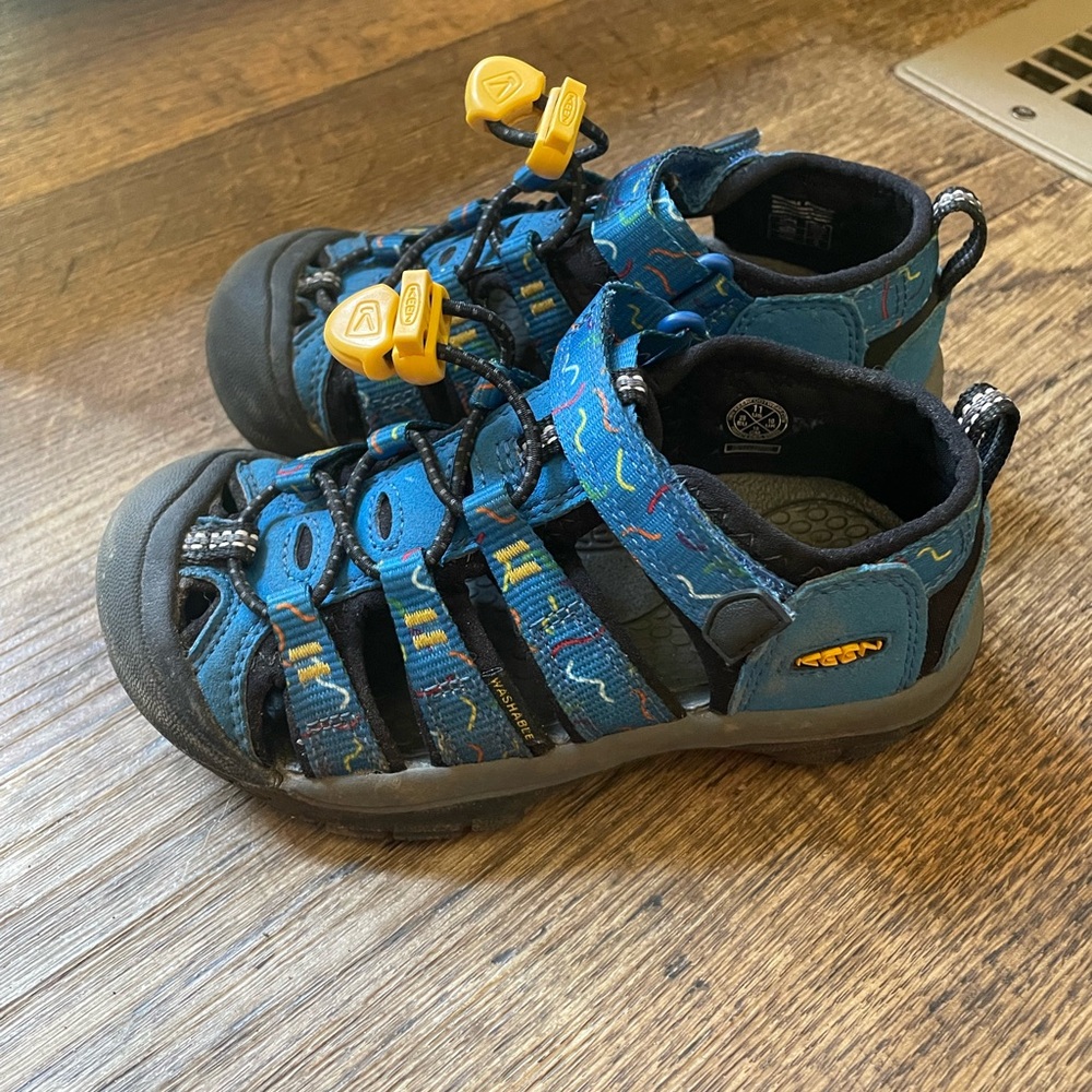 Keen Blue and Yellow Performance Sandals